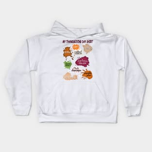 My Thanksgiving Day Shirt Kids Hoodie